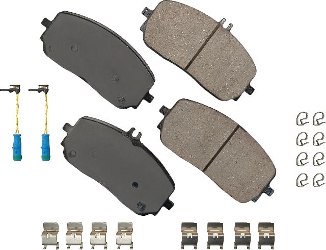 2021-2024 Mercedes-Benz GLA250 Disc Brake Pad Set - Front (Akebono)