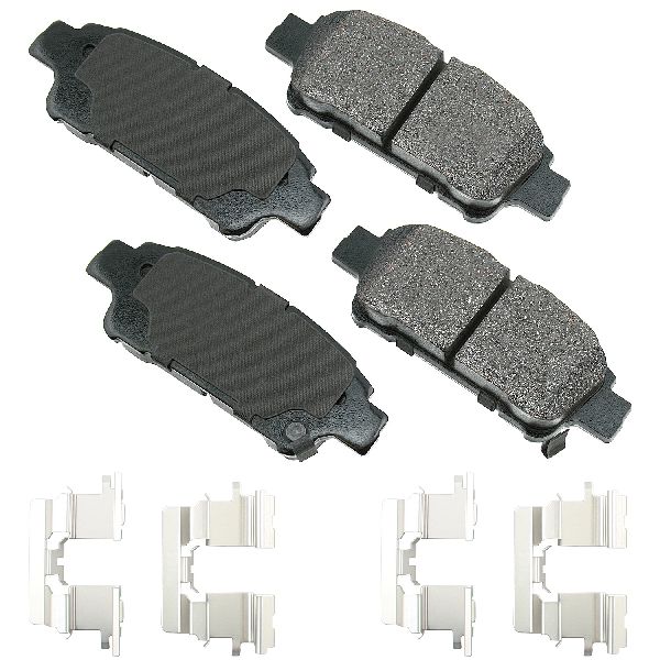 2004-2010 Toyota Sienna Disc Brake Pad Set - Rear (Akebono)