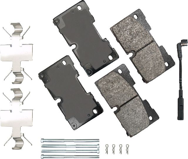 2021-2024 Chevrolet Suburban Disc Brake Pad Set - Front (Akebono)
