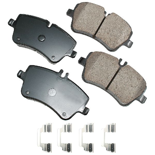 2006-2007 Mercedes-Benz C280 Disc Brake Pad Set - Front (Akebono)