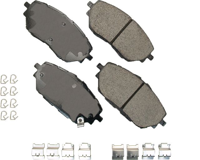 2018-2022 Toyota C-HR Disc Brake Pad Set - Front (Akebono)