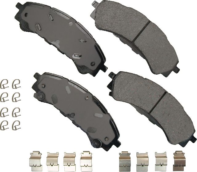 2019-2024 Ford Ranger Disc Brake Pad Set - Front (Akebono)