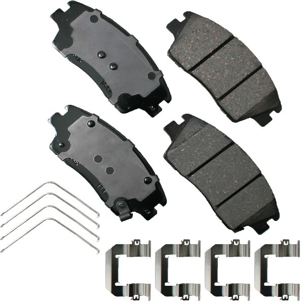 2017-2020 Hyundai Elantra Disc Brake Pad Set - Front (Akebono)