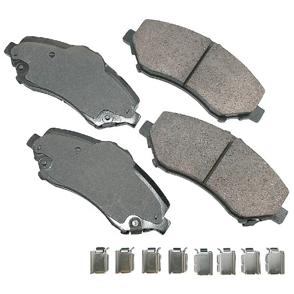 2007-2011 Dodge Nitro Disc Brake Pad Set - Front (Akebono)