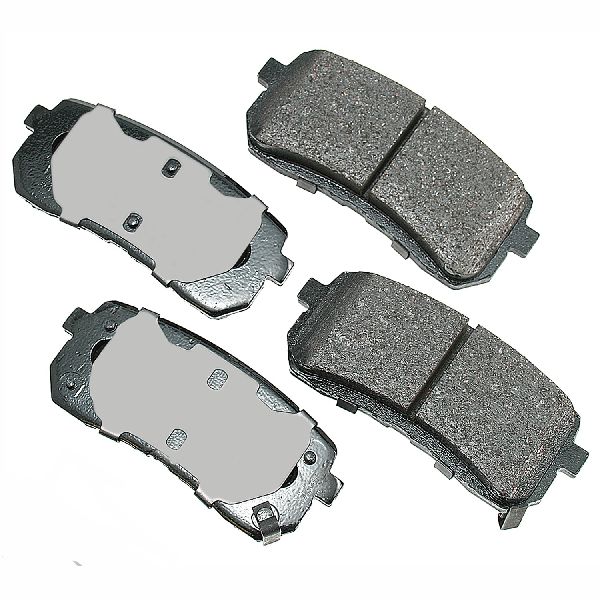 2007-2012 Hyundai Veracruz Disc Brake Pad Set - Rear (Akebono)