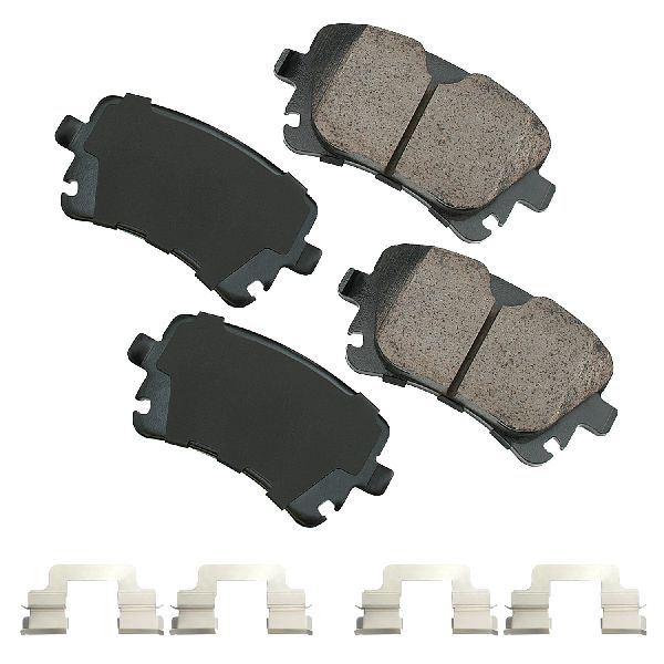 2006-2011 Audi A6 Disc Brake Pad Set - Rear (Akebono)