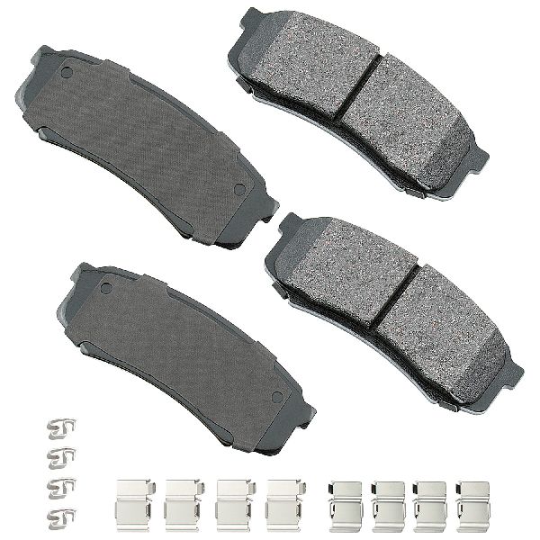 2001-2007 Toyota Sequoia Disc Brake Pad Set - Rear (Akebono)