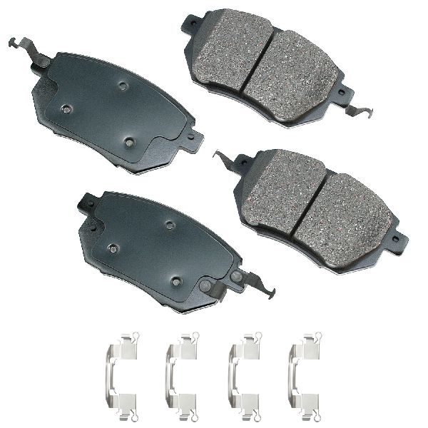 2003-2011 Nissan Murano Disc Brake Pad Set - Front (Akebono)