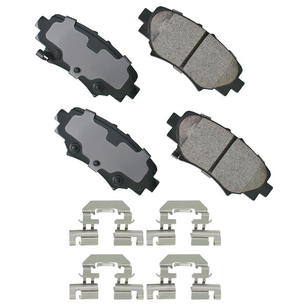 2014-2018 Mazda 3 Disc Brake Pad Set - Rear (Akebono)
