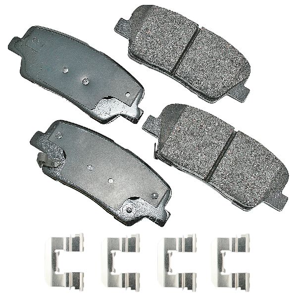 2009 Hyundai Genesis Disc Brake Pad Set - Rear (Akebono)
