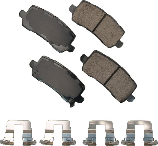 2018-2024 Honda Odyssey Disc Brake Pad Set - Rear (Akebono)