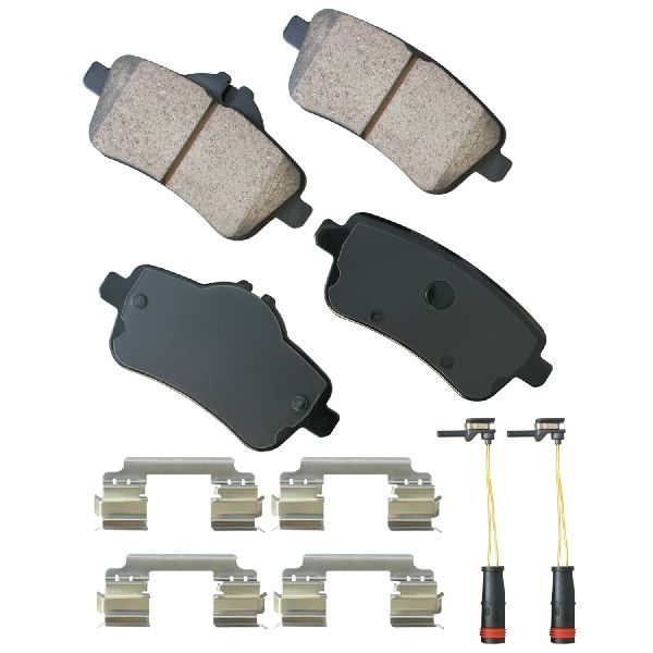 2012-2015 Mercedes-Benz ML350 Disc Brake Pad Set - Rear (Akebono)