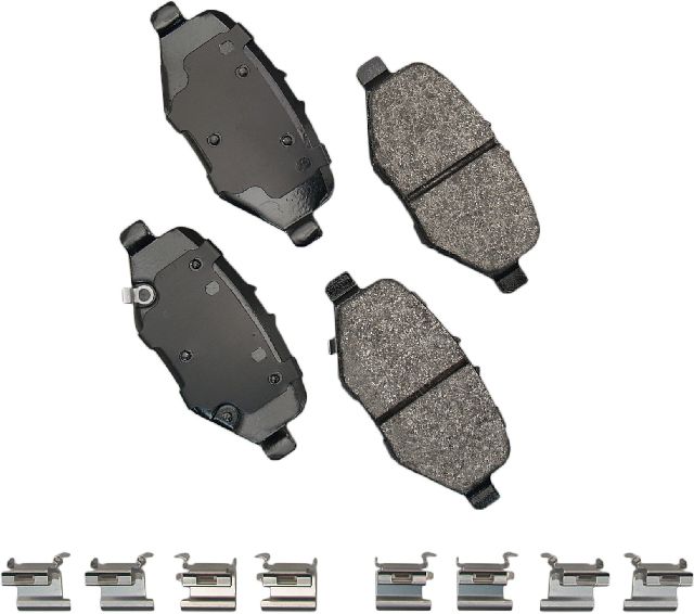 2013-2019 Ford Police Interceptor Utility Disc Brake Pad Set - Rear (Akebono)