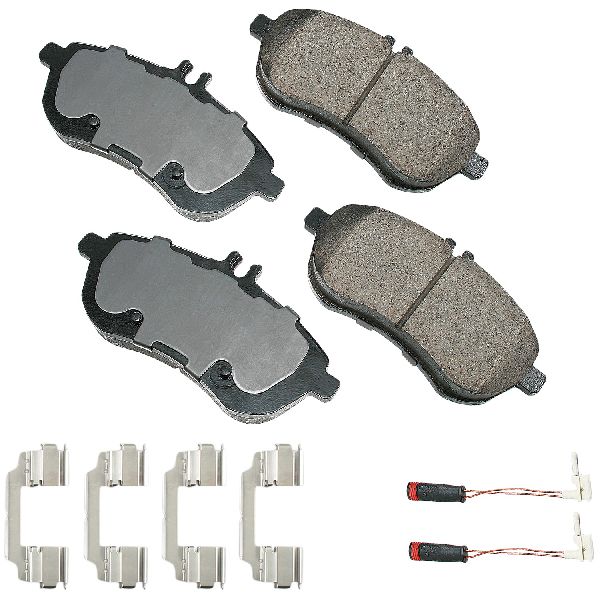2008-2012 Mercedes-Benz C300 Disc Brake Pad Set - Front (Akebono)