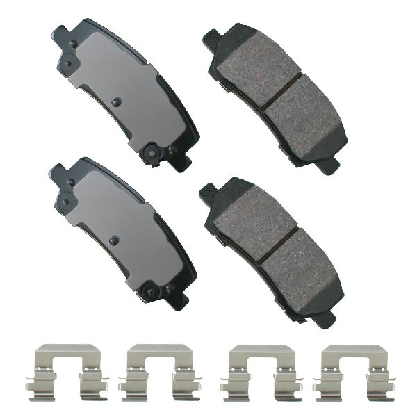 2015-2021 Ford Mustang Disc Brake Pad Set - Rear (Akebono)