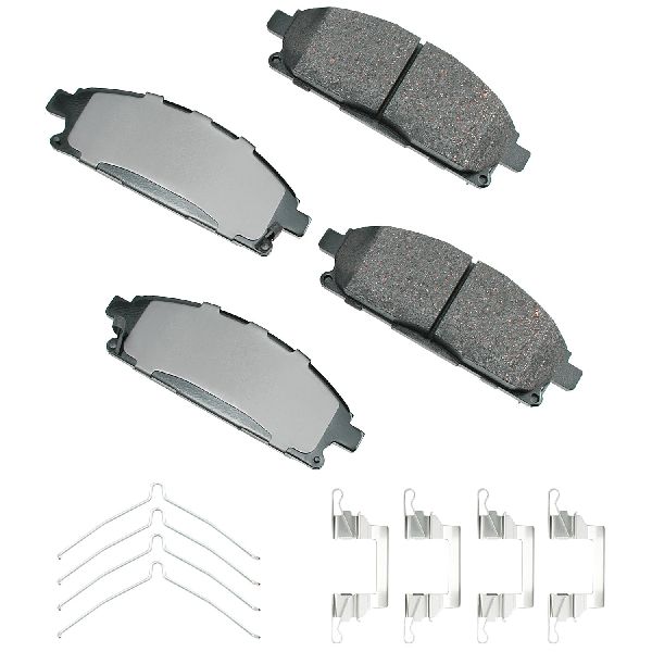 1997-2001 INFINITI Q45 Disc Brake Pad Set - Front (Akebono)