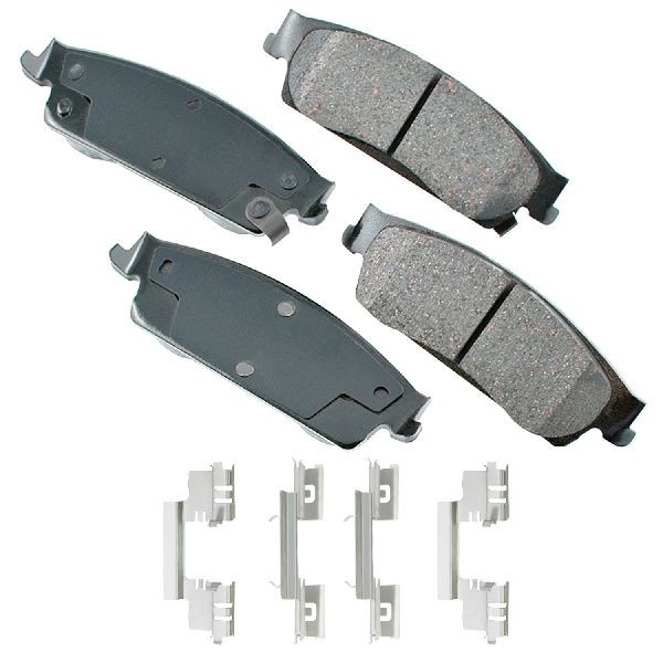 2007-2013 Chevrolet Avalanche Disc Brake Pad Set - Rear (Akebono)