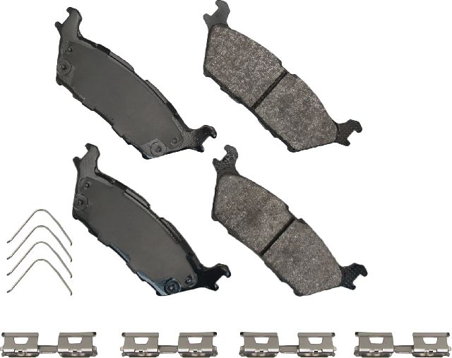 2024 Ford F-150 Lightning Disc Brake Pad Set - Rear (Akebono)