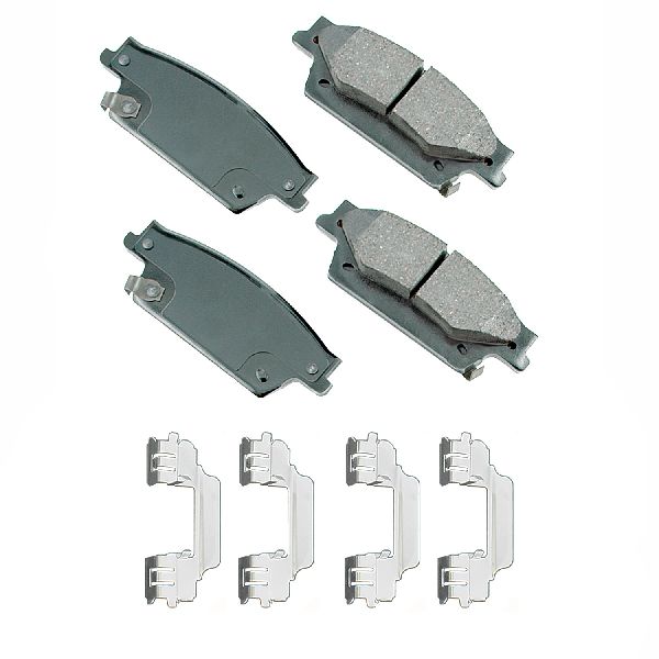2005-2011 Cadillac STS Disc Brake Pad Set - Rear (Akebono)