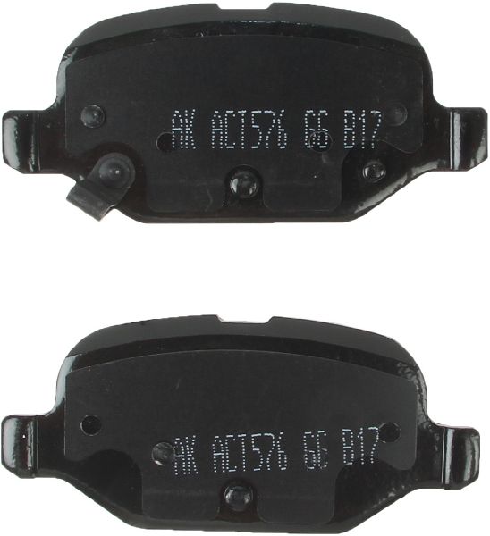 2012-2019 Fiat 500 Disc Brake Pad Set - Rear (Akebono)