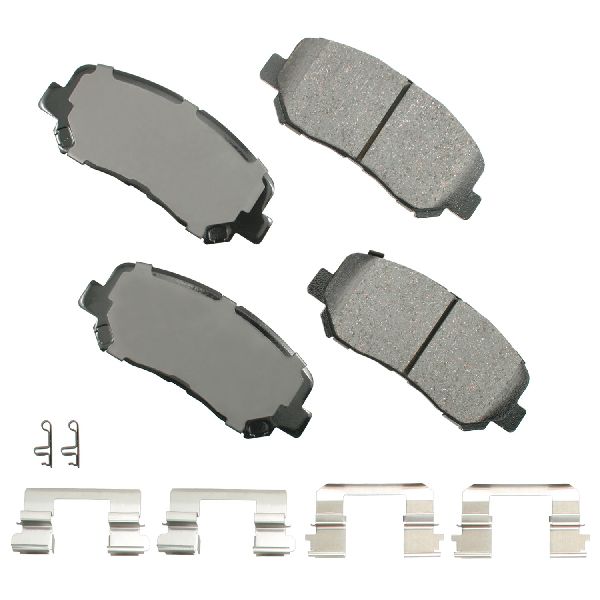 2014-2022 Jeep Cherokee Disc Brake Pad Set - Front (Akebono)