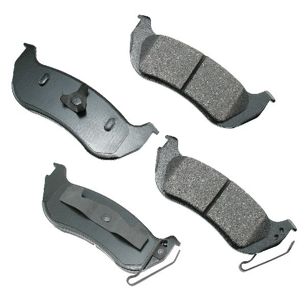 2003-2006 Jeep Wrangler Disc Brake Pad Set - Rear (Akebono)
