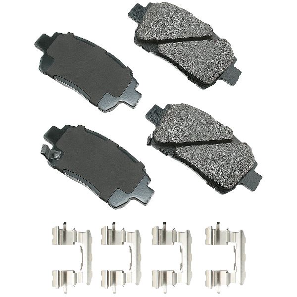 2001-2009 Toyota Prius Disc Brake Pad Set - Front (Akebono)
