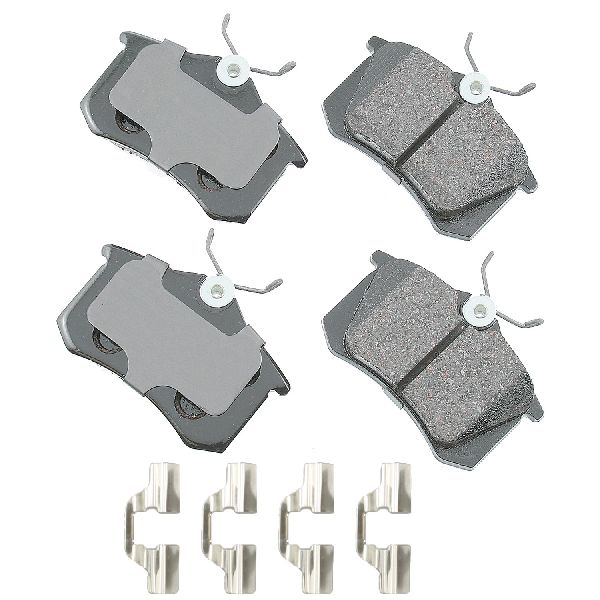 1998-2004 Audi A6 Disc Brake Pad Set - Rear (Akebono)