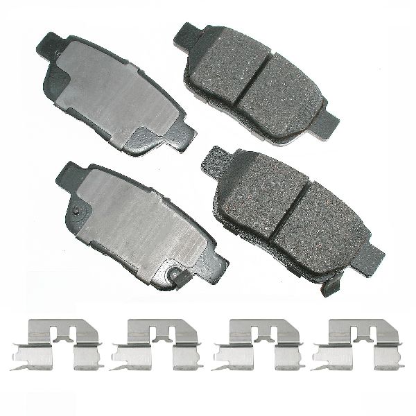 2006-2014 Honda Ridgeline Disc Brake Pad Set - Rear (Akebono)