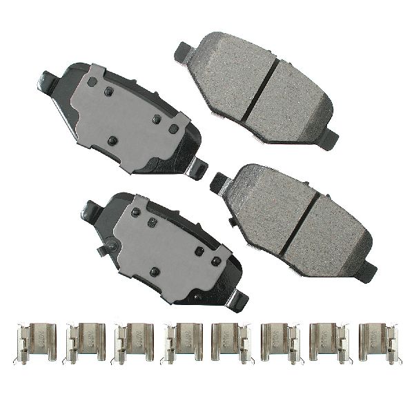 2013-2014 Ford Flex Disc Brake Pad Set - Rear (Akebono)