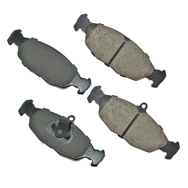 1997-2006 Jaguar XK8 Disc Brake Pad Set - Rear (Akebono)