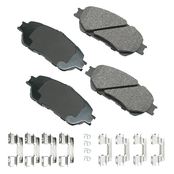 2004-2008 Toyota Solara Disc Brake Pad Set - Front (Akebono)