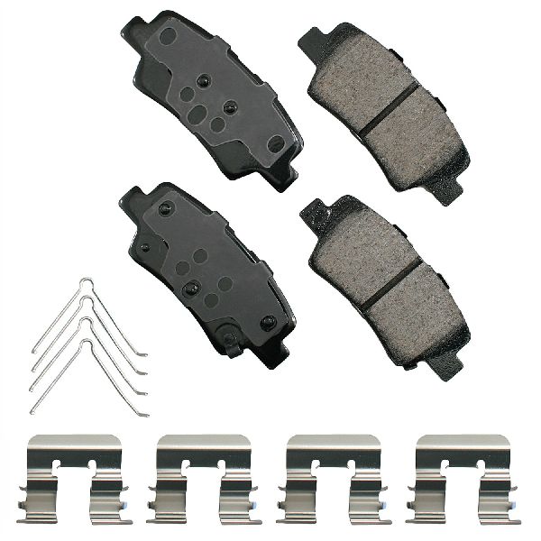 2016-2021 Hyundai Veloster Disc Brake Pad Set - Rear (Akebono)