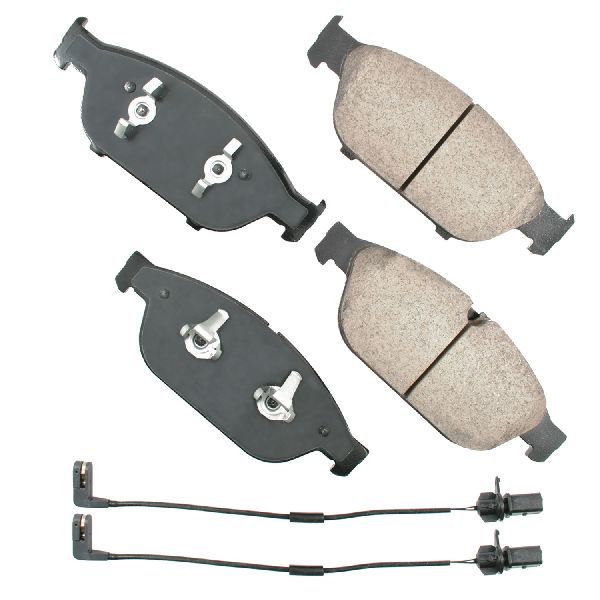 2012-2018 Audi A6 Disc Brake Pad Set - Front (Akebono)