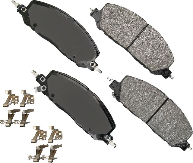 2020-2024 Ford Police Interceptor Utility Disc Brake Pad Set - Front (Akebono)