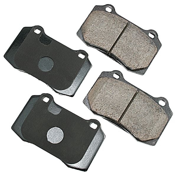2000-2006 Jaguar XK8 Disc Brake Pad Set - Rear (Akebono)