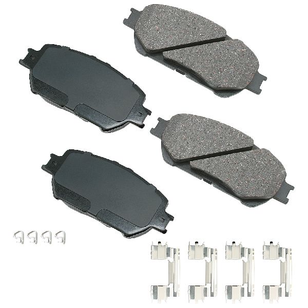 2009-2015 Lexus IS250 Disc Brake Pad Set - Front (Akebono)
