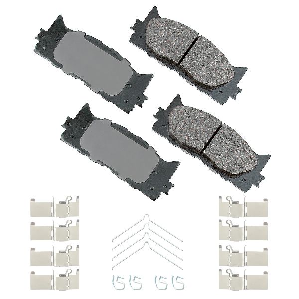 2013-2018 Lexus ES300h Disc Brake Pad Set - Front (Akebono)