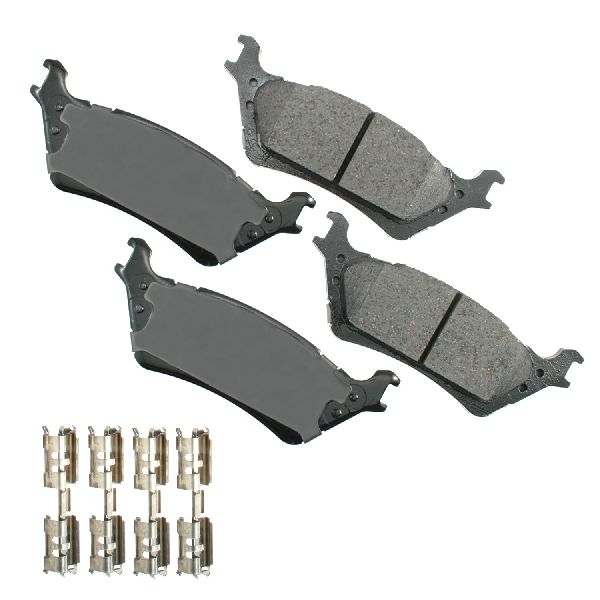 2012-2020 Ford F-150 Disc Brake Pad Set - Rear (Akebono)