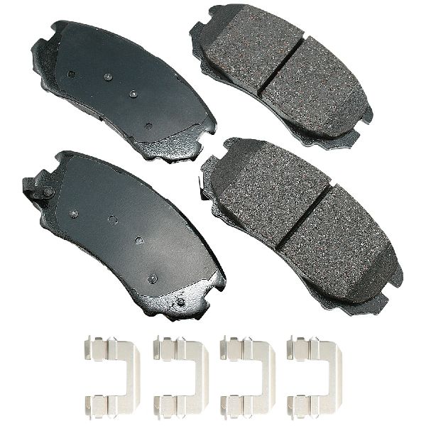 2006-2011 Hyundai Azera Disc Brake Pad Set - Front (Akebono)
