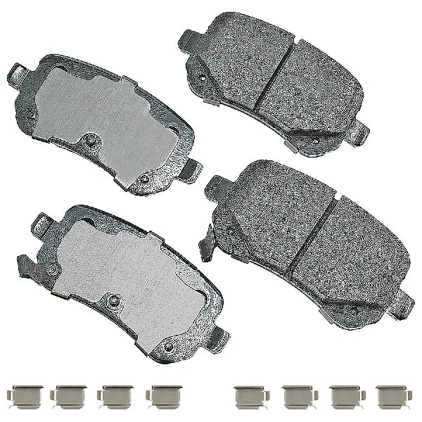 2008-2012 Chrysler Town &amp; Country Disc Brake Pad Set - Rear (Akebono)