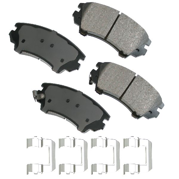 2010-2015 Chevrolet Camaro Disc Brake Pad Set - Front (Akebono)
