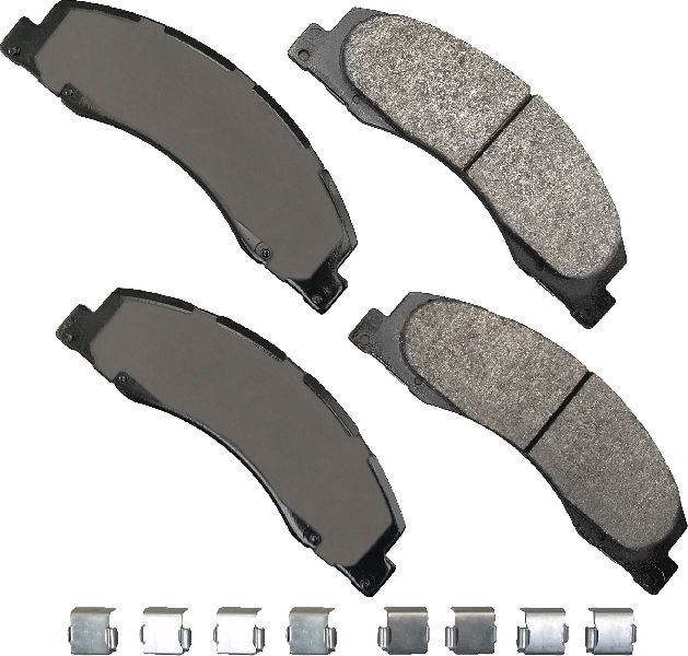 2008-2014 Ford E-250 Disc Brake Pad Set - Front (Akebono)