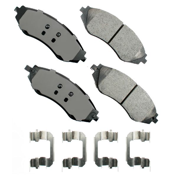 2013-2015 Chevrolet Spark Disc Brake Pad Set - Front (Akebono)