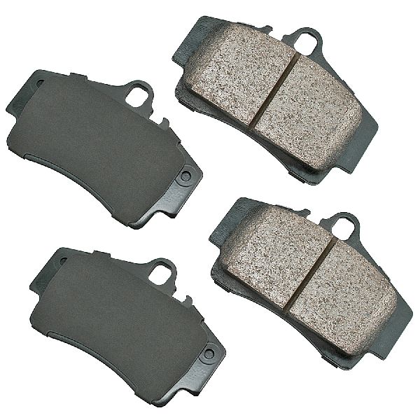 1997-2012 Porsche Boxster Disc Brake Pad Set - Rear (Akebono)