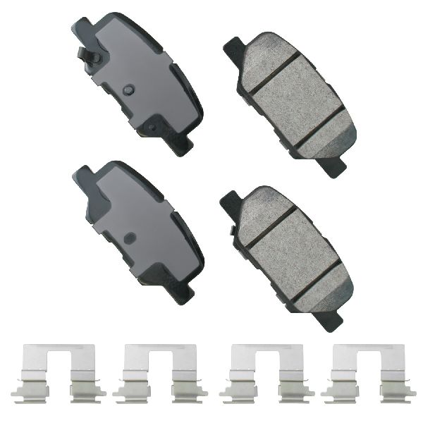 2014-2018 Mazda 3 Disc Brake Pad Set - Rear (Akebono)