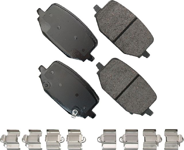 2020-2024 Lincoln Aviator Disc Brake Pad Set - Rear (Akebono)