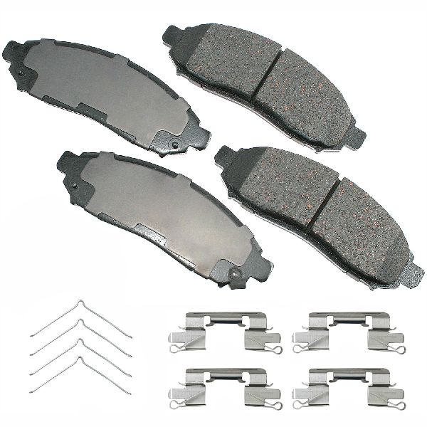 2011-2015 Nissan LEAF Disc Brake Pad Set - Front (Akebono)