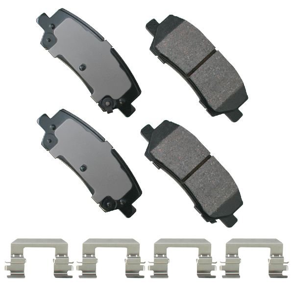 2015-2023 Ford Mustang Disc Brake Pad Set - Rear (Akebono)