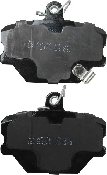 2005-2016 Smart Fortwo Disc Brake Pad Set - Front (Akebono)